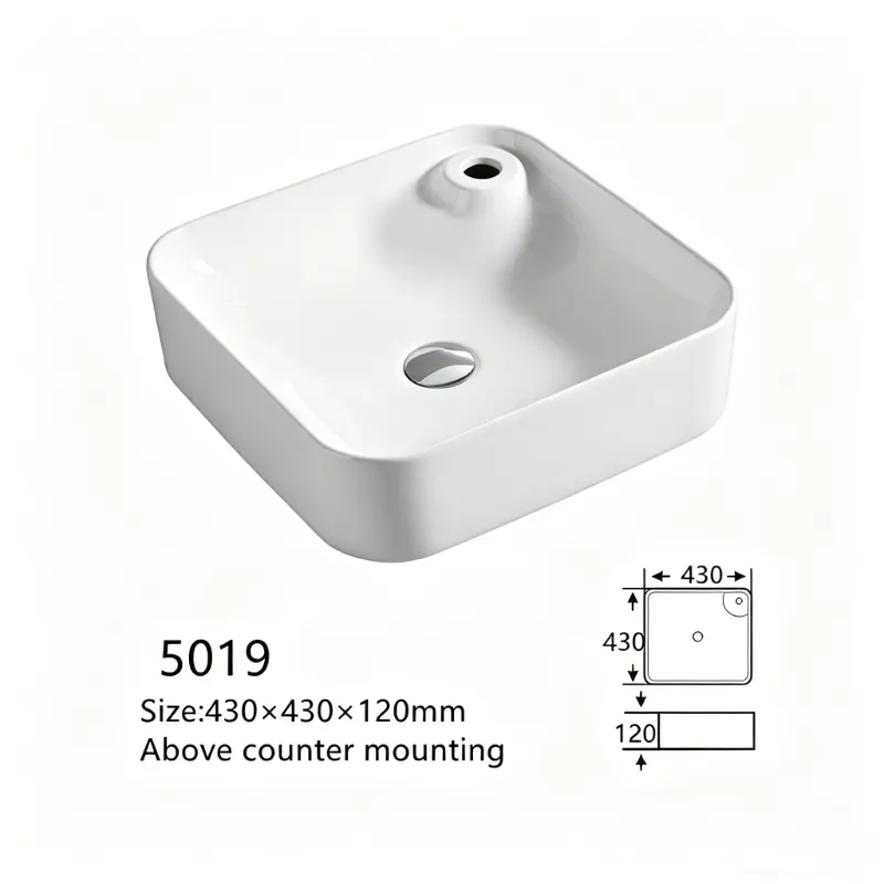 Lavamanos sobreponer aloa blanco 2
