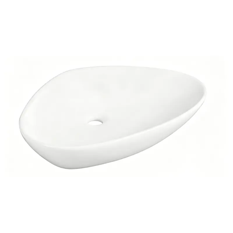 Lavamanos Triangular de Sobreponer Blanco