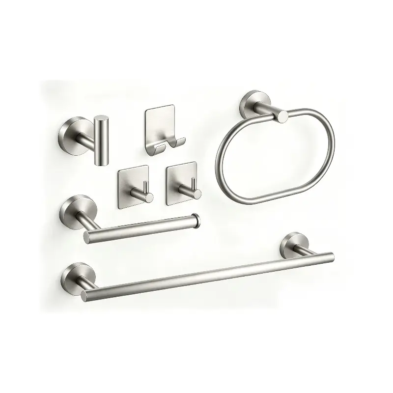 Accesorios Baño x7 Aura Satinado