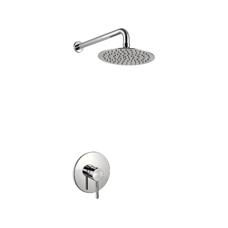 Combo Grifería Ducha Aura 10" Cromado