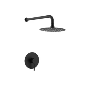 Combo Grifería Ducha Aura 10" Negro