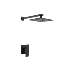 Combo Grifería Ducha Karin 10" Negro